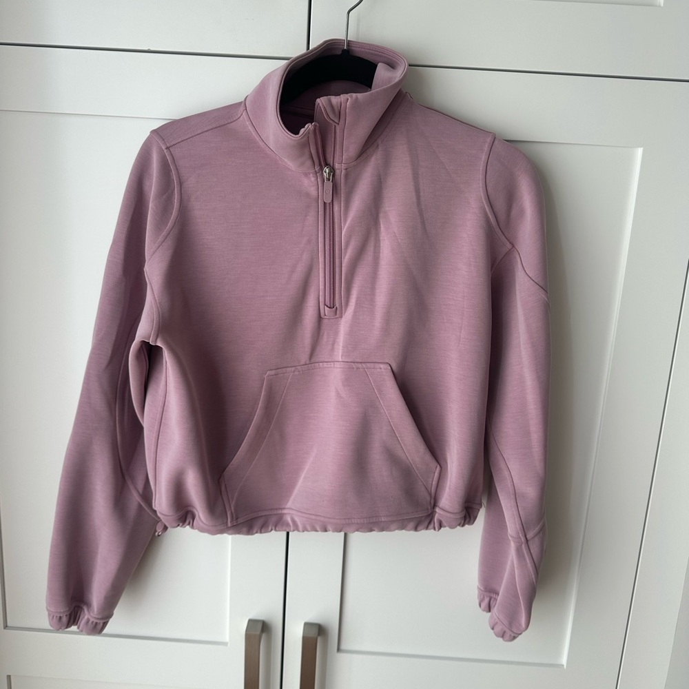 Women’s Lululemon Brushed Softstreme Half Zip Pullover Size 2